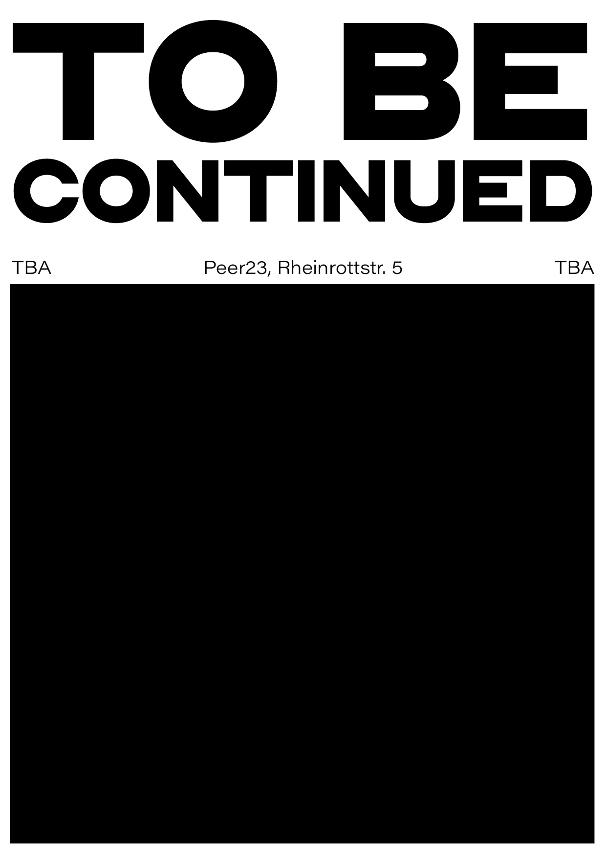 To-be-continued